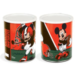 Wholesale-Cleveland Browns / Disney Mickey Mouse Gift Tin 1 Gallon