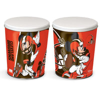 Wholesale-Cleveland Browns / Disney Mickey Mouse Gift Tin tapered 3 gallon