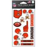 Wholesale-Cleveland Browns Face Cals 4" x 7"