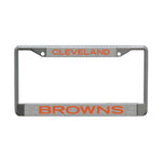 Wholesale-Cleveland Browns GLITTER BACKGROUND Lic Plt Frame S/L Printed