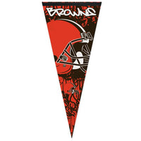 Wholesale-Cleveland Browns GRAFFITI Premium Pennant 17" x 40"