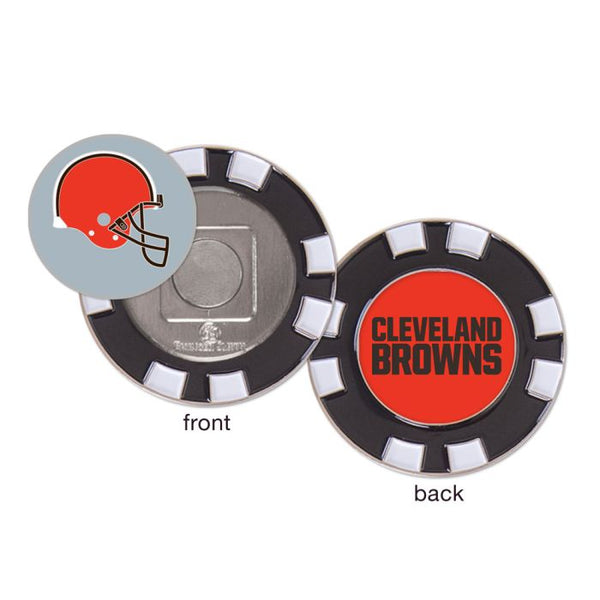 Wholesale-Cleveland Browns Golf Poker Chip Marker