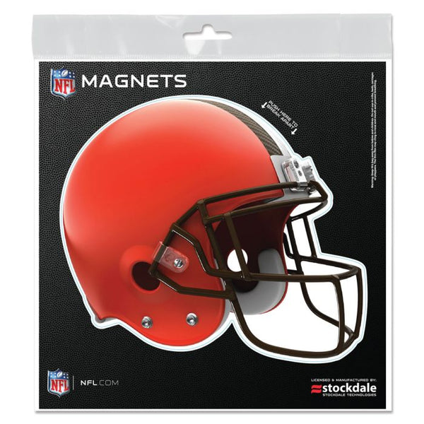 Wholesale-Cleveland Browns HELMET Outdoor Magnets 6" x 6"