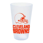 Wholesale-Cleveland Browns Icicle 16 oz Silicone Pint Glass