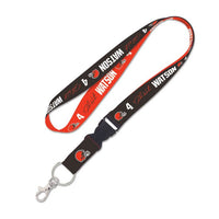 Wholesale-Cleveland Browns Lanyard w/detachable buckle 1" Deshaun Watson