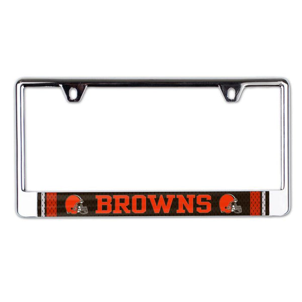 Wholesale-Cleveland Browns Lic Plate Frame B/O Printed