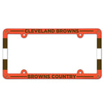 Wholesale-Cleveland Browns Lic Plate Frame Full Color