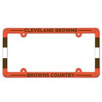 Wholesale-Cleveland Browns Lic Plate Frame Full Color