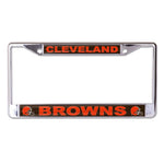 Wholesale-Cleveland Browns Lic Plt Frame S/L Printed