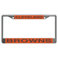 Wholesale-Cleveland Browns Lic Plt Frame S/L Printed