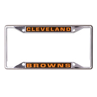 Wholesale-Cleveland Browns Lic Plt Frame S/S Printed