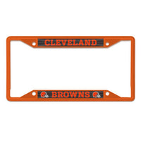 Wholesale-Cleveland Browns Lic Plt Frame S/S