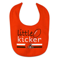 Wholesale-Cleveland Browns Little Kicker All Pro Baby Bib