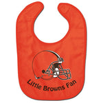 Wholesale-Cleveland Browns / Littlest Fan NFL All Pro Baby Bib