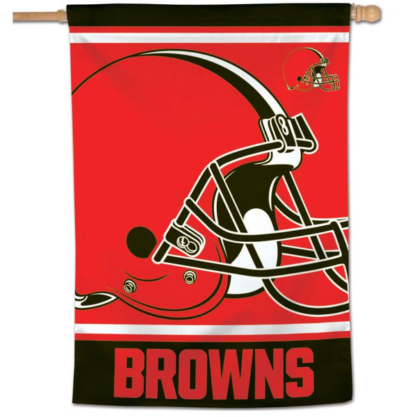 Wholesale-Cleveland Browns MEGA LOGO Vertical Flag 28" x 40"