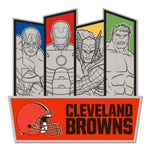 Wholesale-Cleveland Browns / Marvel (C) 2021 Marvel Collector Pin Jewelry Card