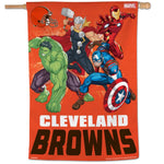 Wholesale-Cleveland Browns / Marvel (C) 2021 Marvel Vertical Flag 28" x 40"