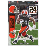 Wholesale-Cleveland Browns Multi-Use Decal 11" x 17" Nick Chubb