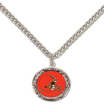 Wholesale-Cleveland Browns Necklace w/Charm Jewelry Card