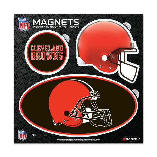 Wholesale-Cleveland Browns Outdoor Magnets 6" x 6"