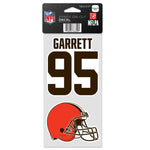 Wholesale-Cleveland Browns Perfect Cut Decal One 4"x8" Decal Myles Garrett