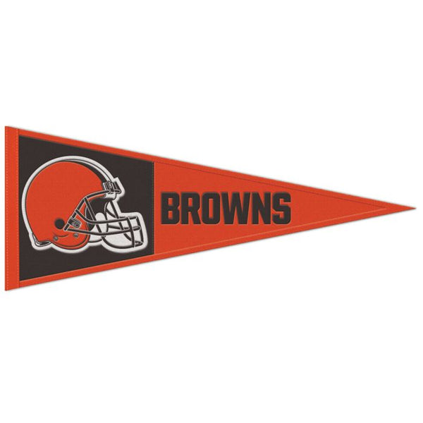 Wholesale-Cleveland Browns Primary Wool Pennant 13" x 32"