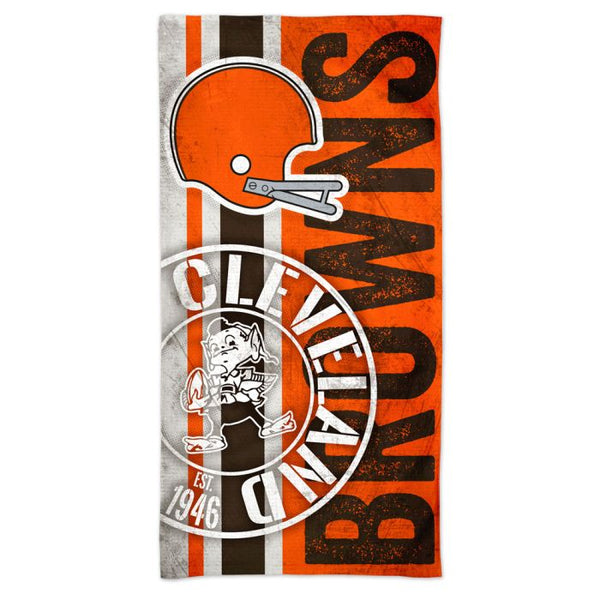 Wholesale-Cleveland Browns RETRO Spectra Beach Towel 30" x 60"