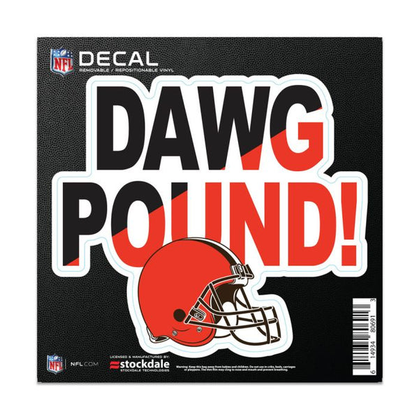 Wholesale-Cleveland Browns SLOGAN All Surface Decal 6" x 6"