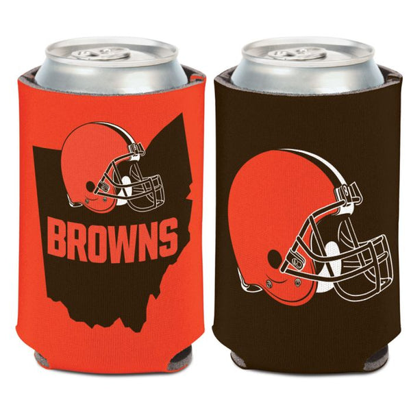 Wholesale-Cleveland Browns STATE SHAPE Can Cooler 12 oz.