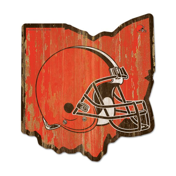 Wholesale-Cleveland Browns STATE SHAPE