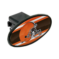 Wholesale-Cleveland Browns STRIPES Oval 2" Hitch Receiver