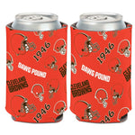 Wholesale-Cleveland Browns Scatterprint Can Cooler 12 oz.