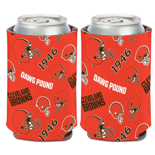 Wholesale-Cleveland Browns Scatterprint Can Cooler 12 oz.