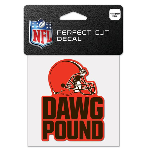 Wholesale-Cleveland Browns Slogan Perfect Cut Color Decal 4" x 4"