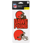 Wholesale-Cleveland Browns Slogan Perfect Cut Decal Set of two 4"x4"