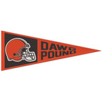 Wholesale-Cleveland Browns Slogan Wool Pennant 13" x 32"