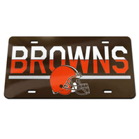 Wholesale-Cleveland Browns Specialty Acrylic License Plate