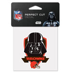 Wholesale-Cleveland Browns / Star Wars Darth Vader Perfect Cut Color Decal 4" x 4"