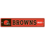 Wholesale-Cleveland Browns Street / Zone Sign 3.75" X 19"