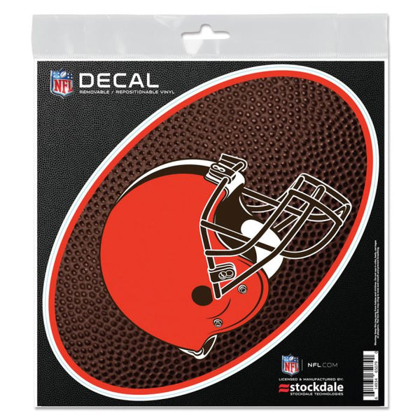 Wholesale-Cleveland Browns TEAMBALL All Surface Decal 6" x 6"
