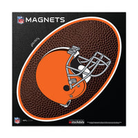 Wholesale-Cleveland Browns TEAMBALL Outdoor Magnets 6" x 6"