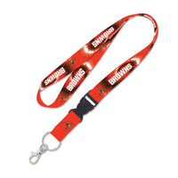 Wholesale-Cleveland Browns Tie Dye Lanyard w/detachable buckle 1"