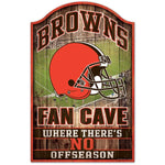 Wholesale-Cleveland Browns Wood Sign 11" x 17" 1/4" thick