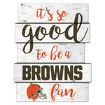 Wholesale-Cleveland Browns Wood Sign 11"X14"