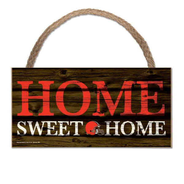 Wholesale-Cleveland Browns Wood Sign w/Rope 5" x 10"