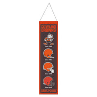 Wholesale-Cleveland Browns Wool Banner 8" x 32"