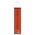 Wholesale-Cleveland Browns Wool Banner 8" x 32"