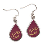 Wholesale-Cleveland Cavaliers Earrings Jewelry Carded Tear Drop