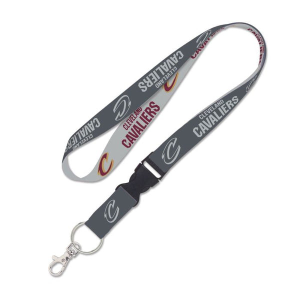 Wholesale-Cleveland Cavaliers charcoal Lanyard w/detachable buckle 1"