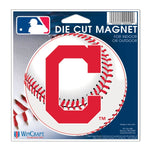 Wholesale-Cleveland Guardians Ball Die Cut Magnet 4.5" x 6"